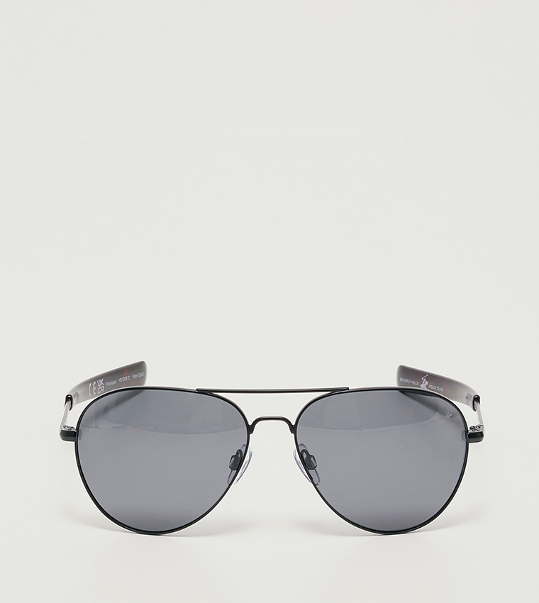 Full-Rim Aviator Sunglasses