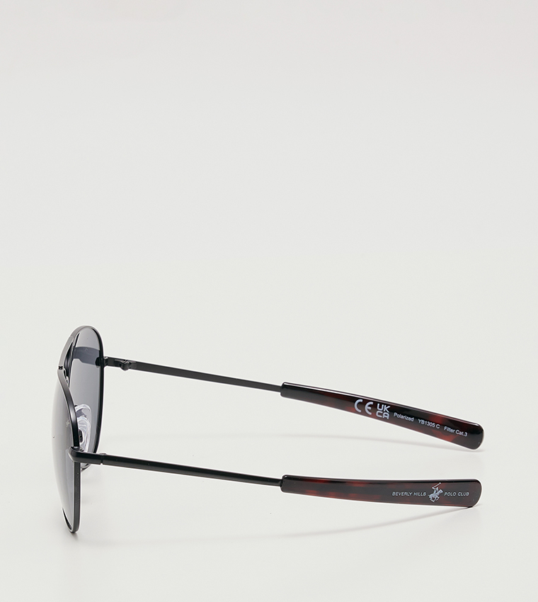 Full-Rim Aviator Sunglasses