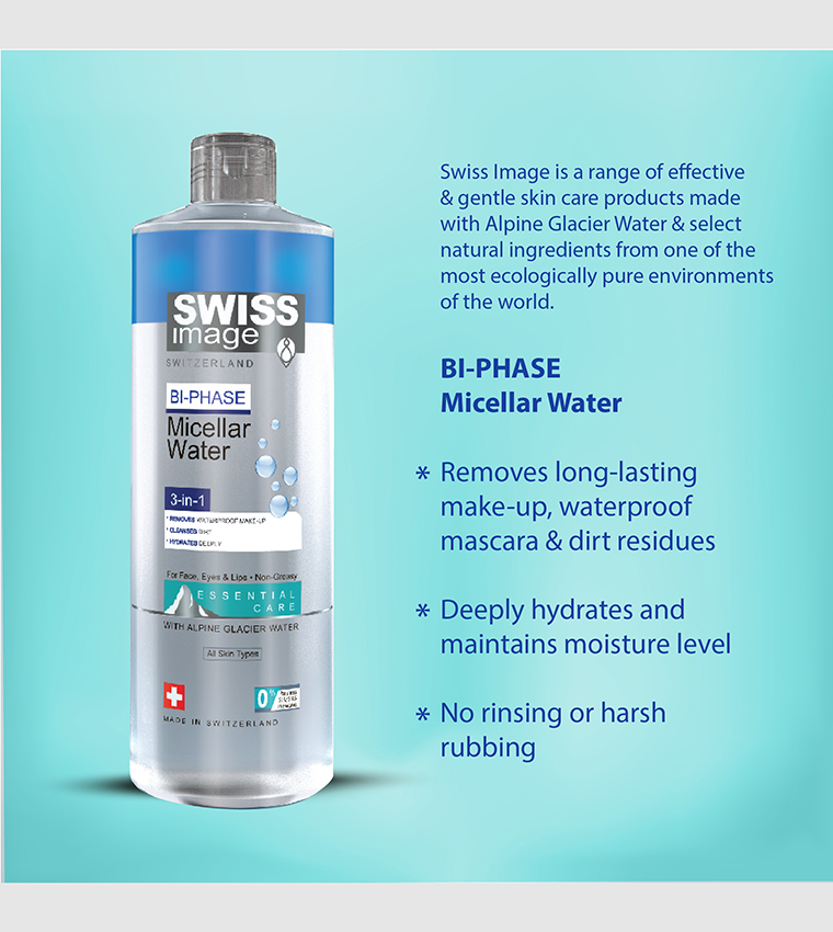 Essential Care Bi-Phase Micellar Water, 400 ml
