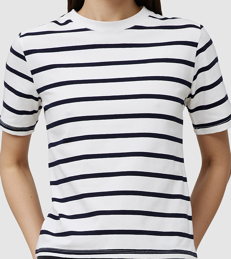 RALLIE Striped Short Sleeves T-Shirt