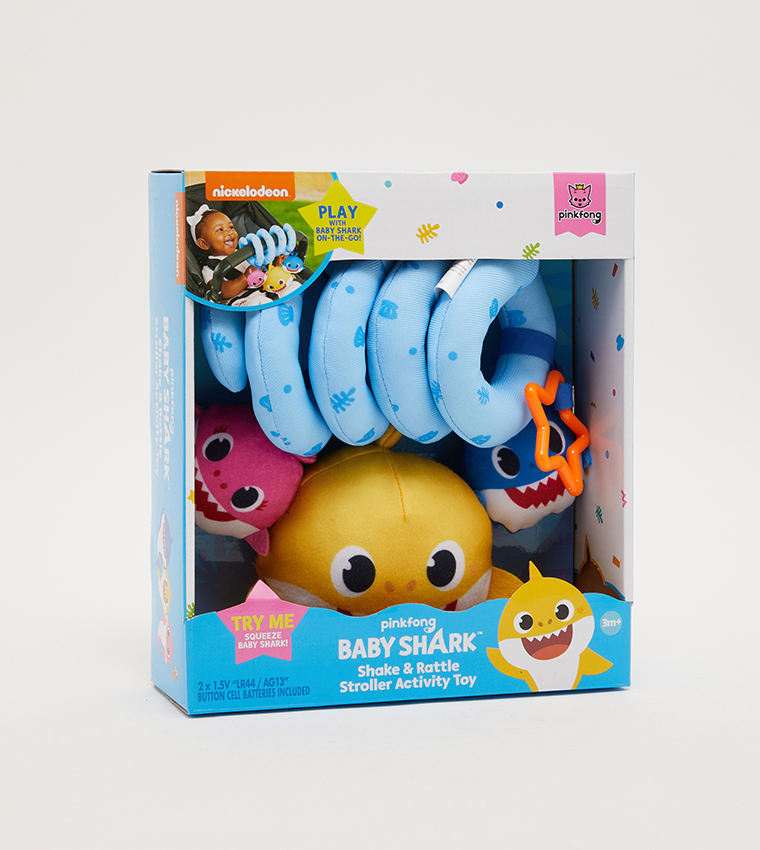 Buy Baby Shark R B Kids Shake Rattle Stroller Activity Toy In