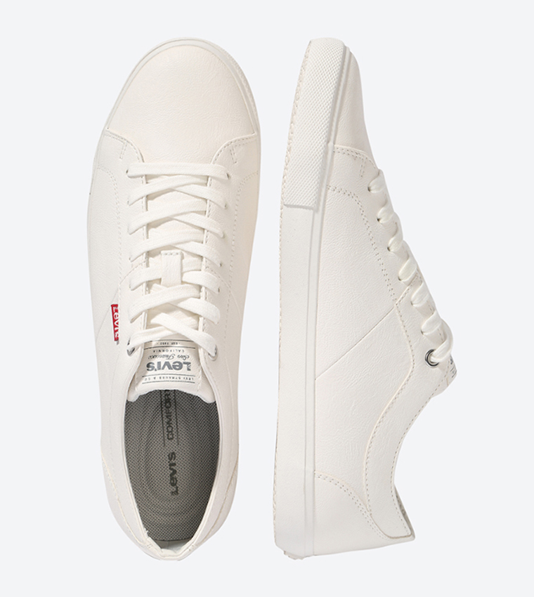 Levi's woods sneakers white shop
