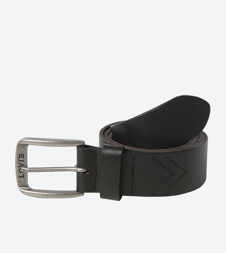 Buy Levi's Genuine Leather Alturas Belt In Black 6thStreet UAE