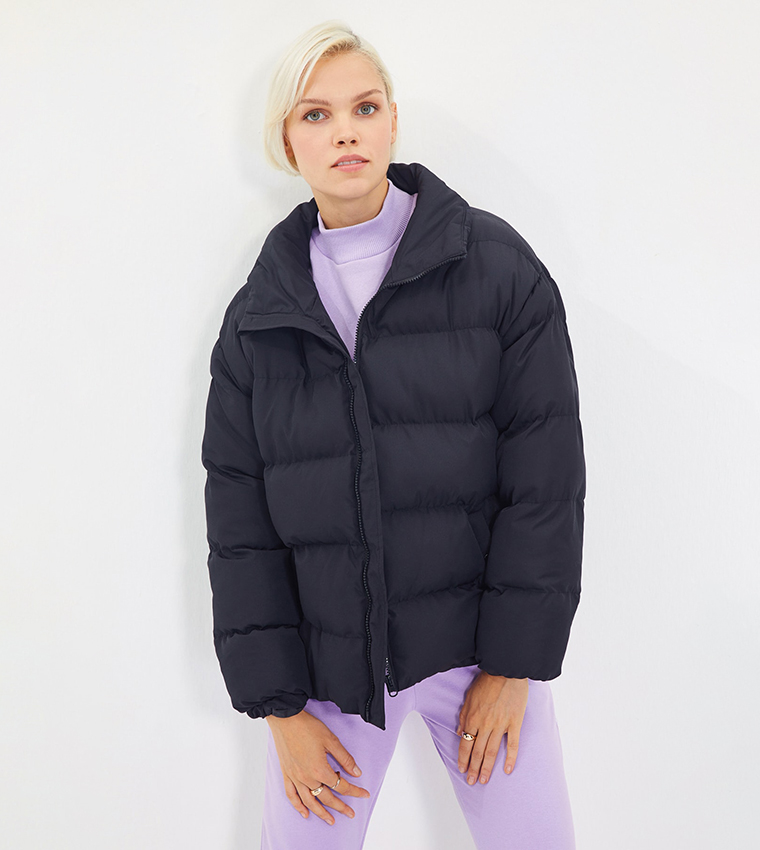 Down store black jacket