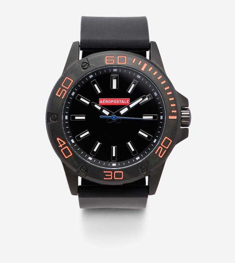 Buy Aeropostale Aero A Watches Black In Black 6thStreet Oman