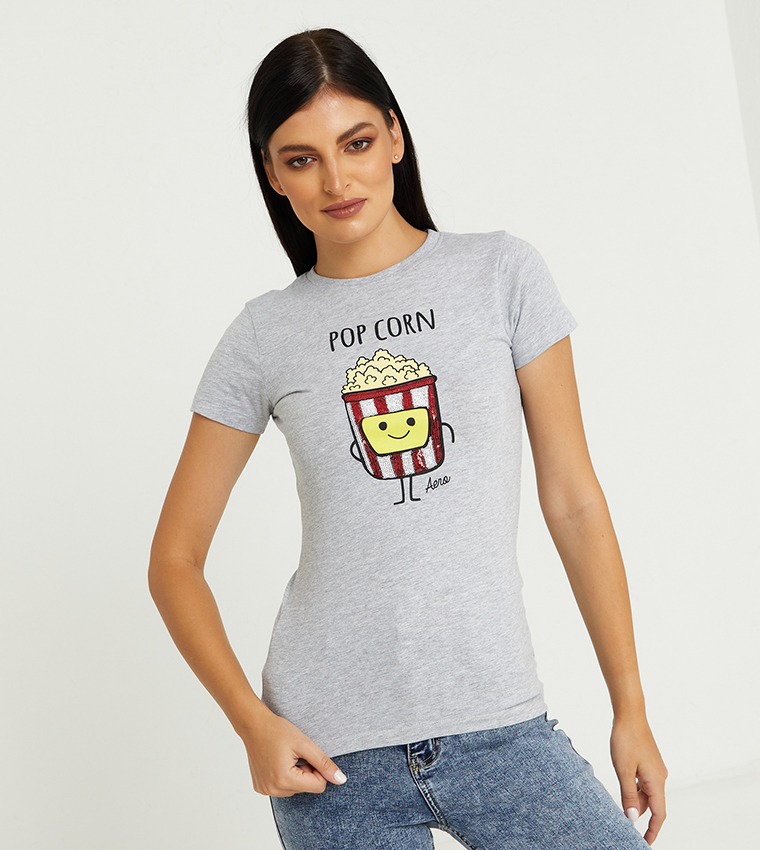 grey aeropostale shirt