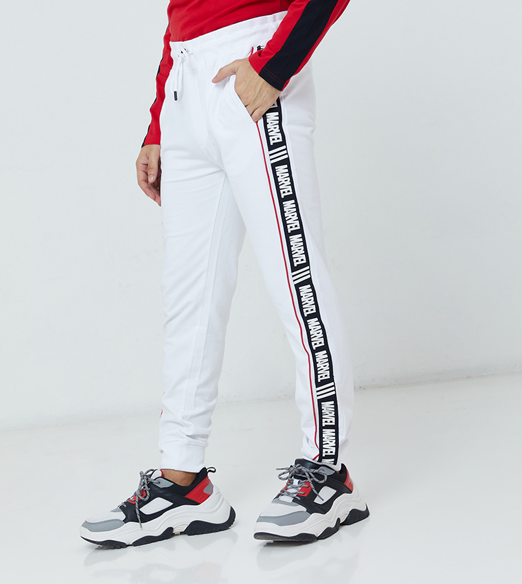 Aeropostale white sweatpants discount