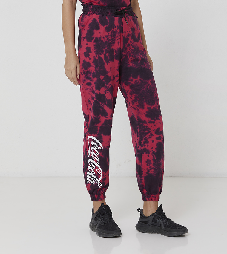 Girls red sweatpants deals