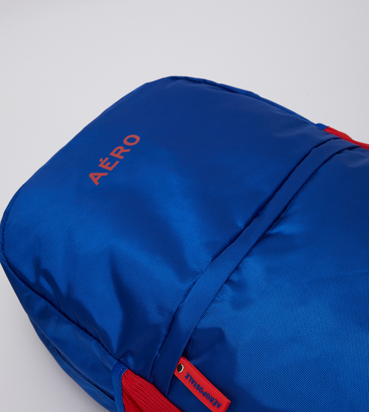 Color Coordinated Backpack With Side Pockets