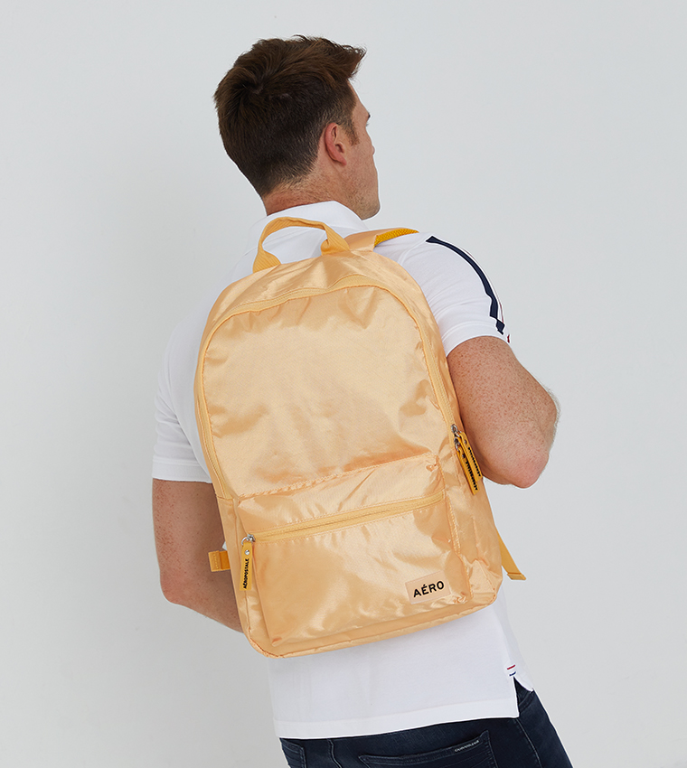 Backpack With Branding Details