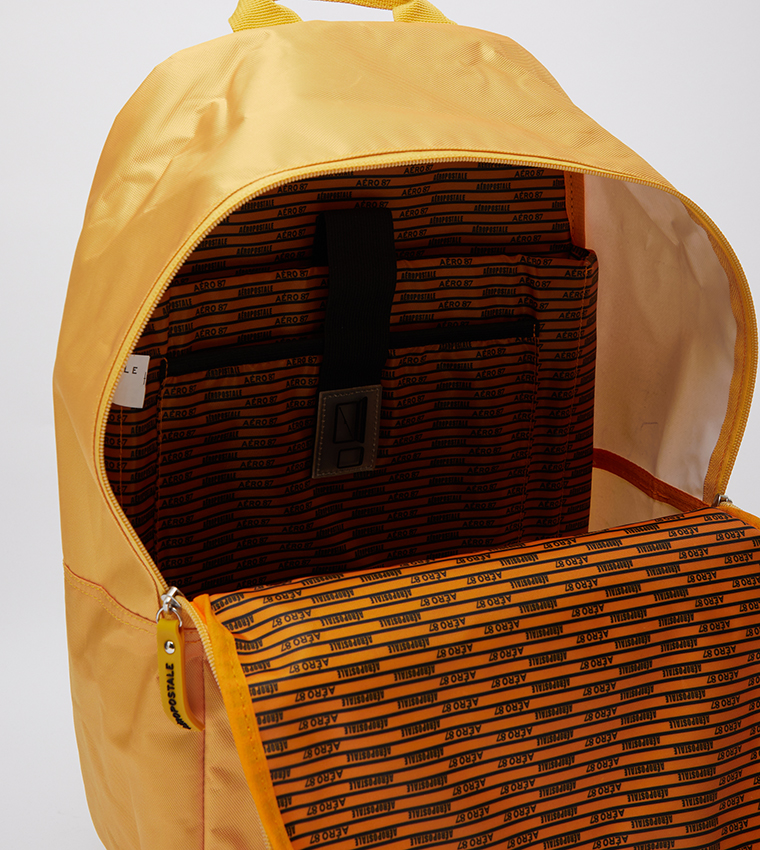 Backpack With Branding Details