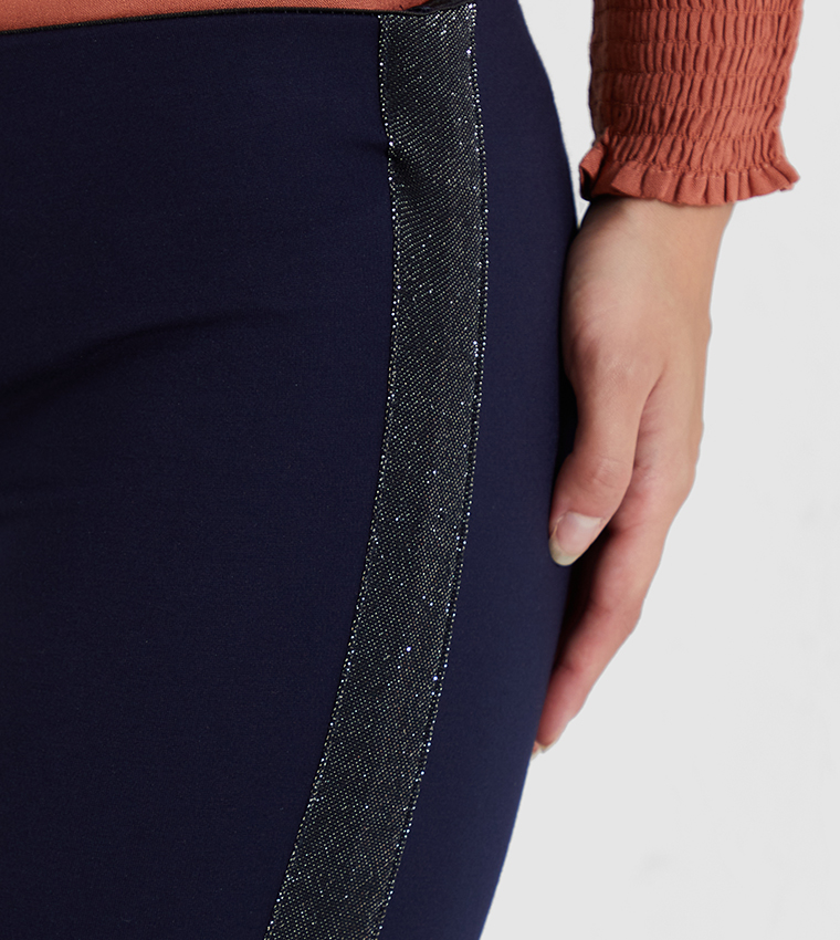 Elastic Waist High Waist Leggings