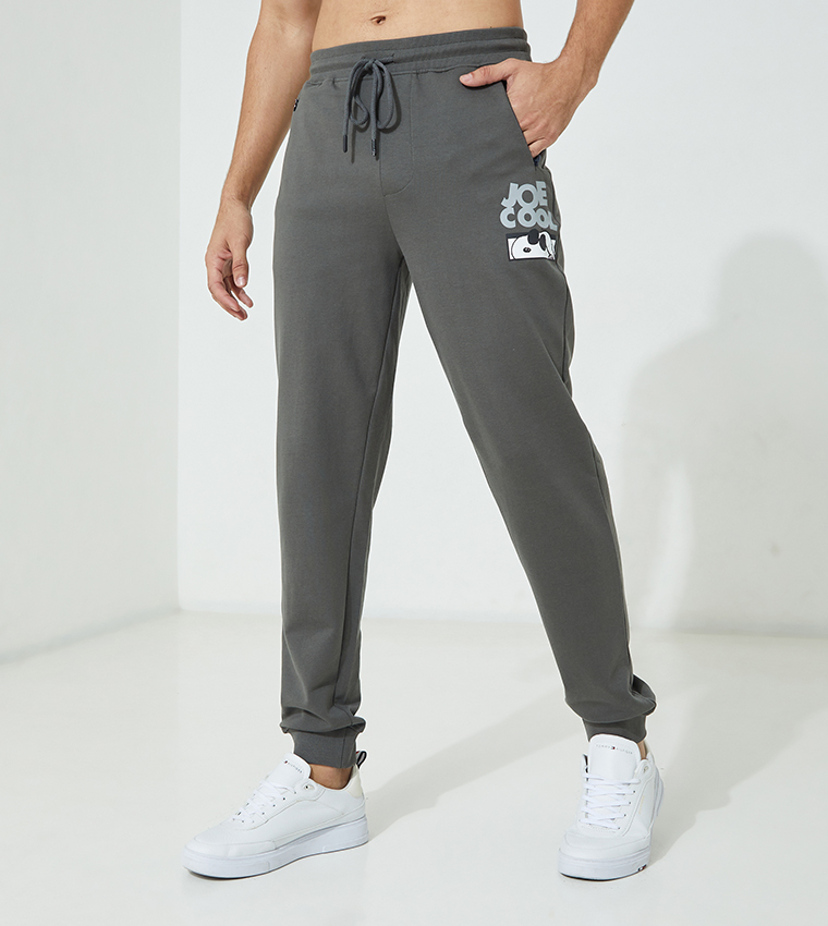 Buy Aeropostale Aero Boys Peanuts Printed Joggers For Casual