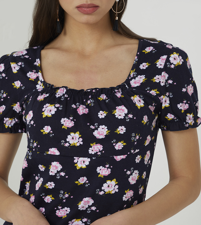Casual  Cotton Jersey Mini Dress