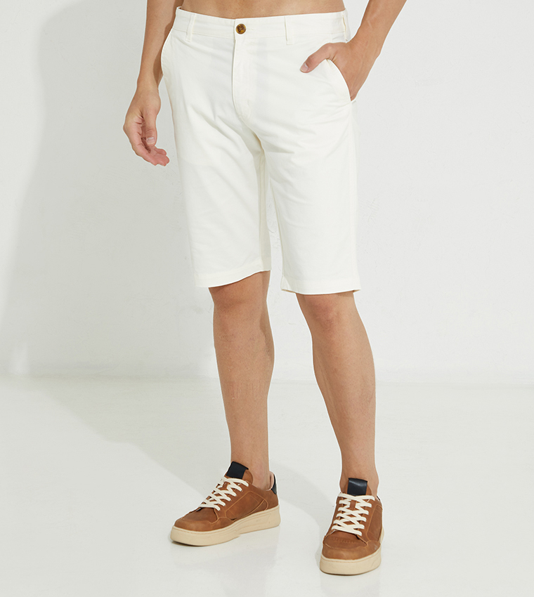 Buy Aeropostale Aero Boys Chino Shorts In White 6thStreet Bahrain