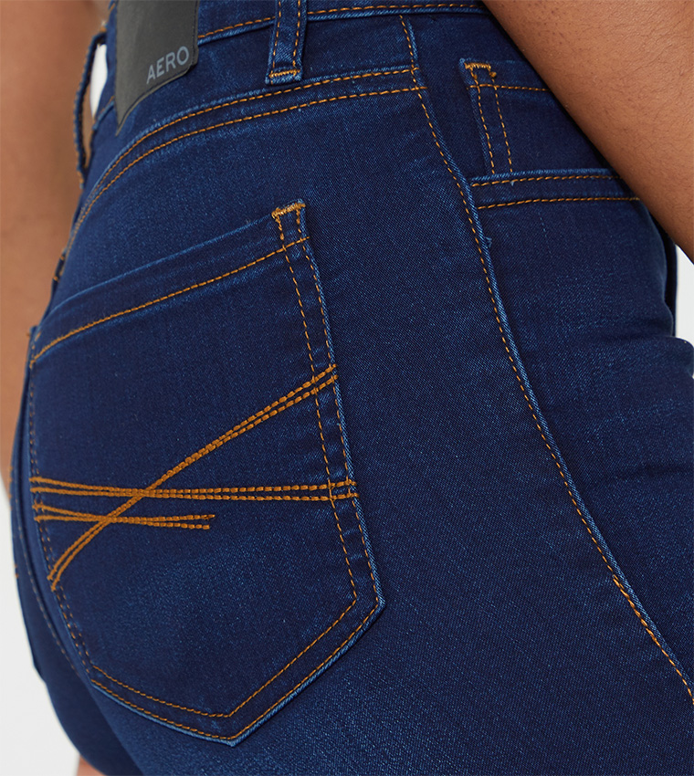 Aero Girl's Super High Rise Denim Jeans