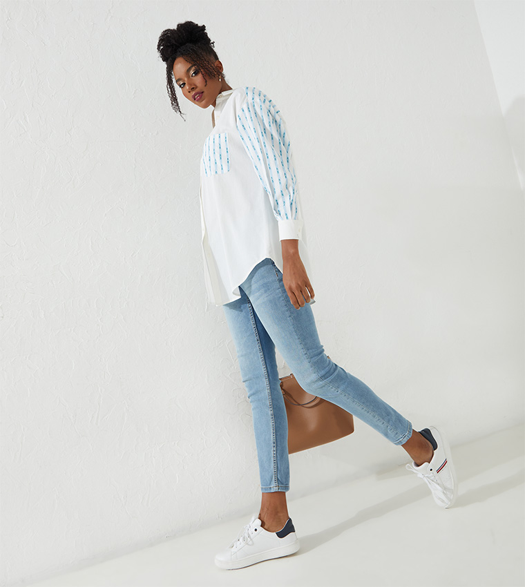 Aero Girl's High Rise Denim Jeans