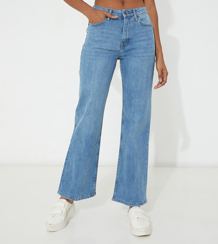 Buy Aeropostale Aero Girl's Super High Rise Flare Denim Jeans In