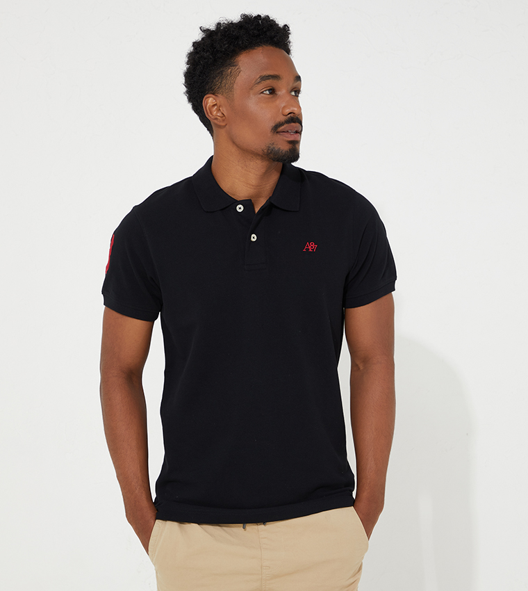 Buy Aeropostale Aero Guys Essential T Shirt In Black 6thStreet Qatar