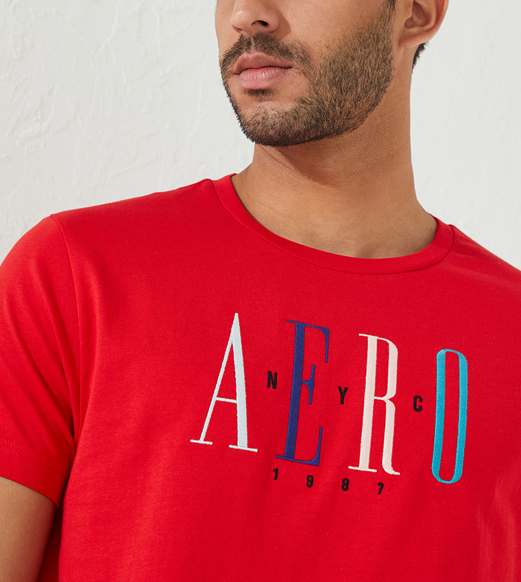 تي شيرت كاجوال بطبعة