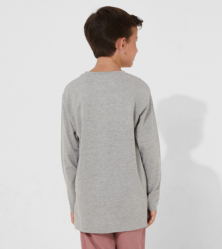 Aero Kids Boys Pack Of 3 Long Sleeves T-Shirts