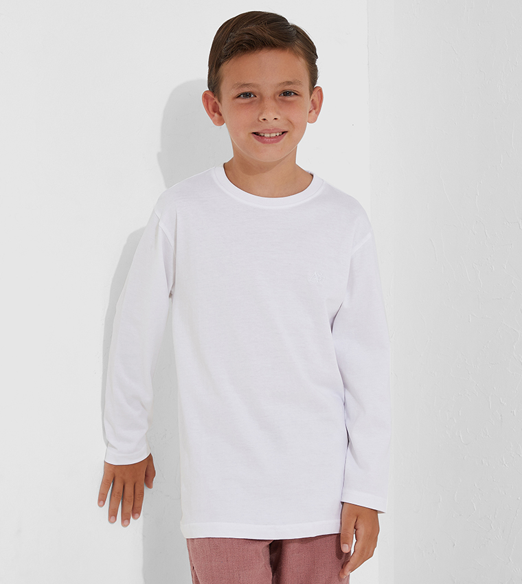 Aero Kids Boys Pack Of 3 Long Sleeves T-Shirts