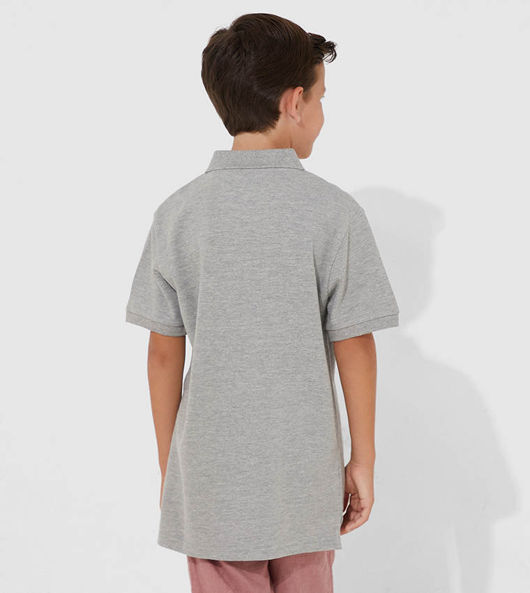 Aero Kids Boys Pack Of 3 Short Sleeves Polo T-Shirts