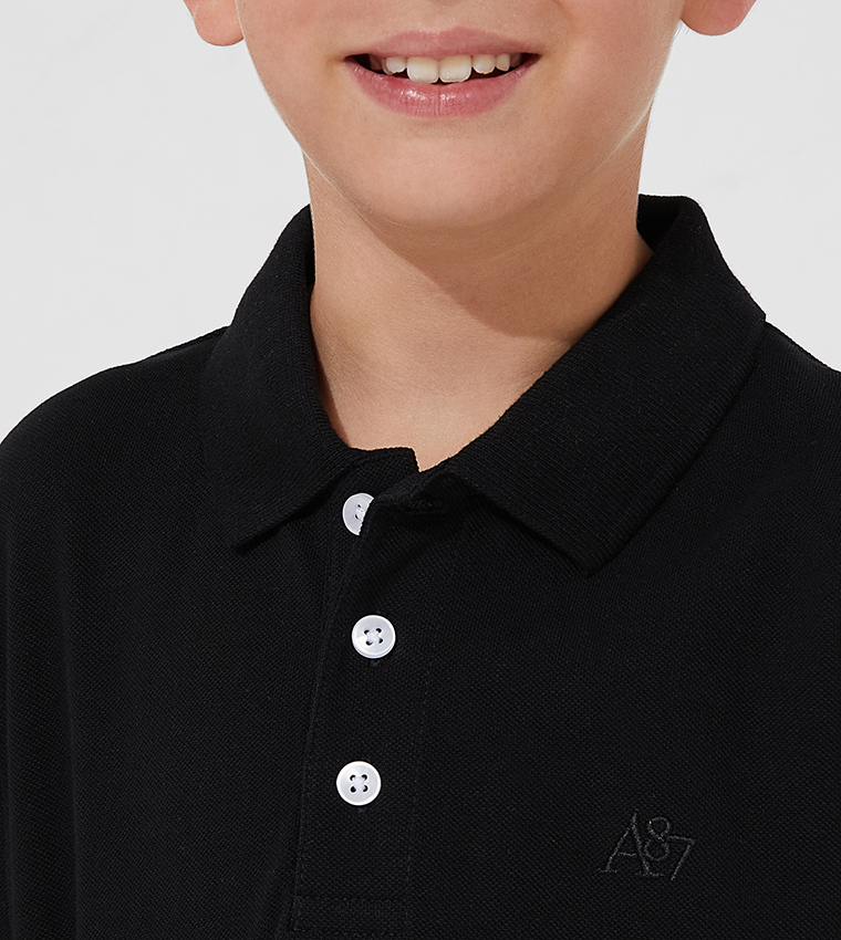 Aero Kids Boys Pack Of 2 Short Sleeves Polo T-Shirts