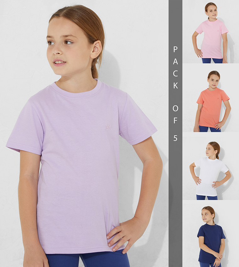 Short t deals shirt for girls