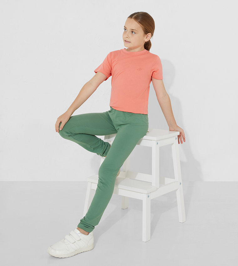 Aero Kids Girls Pack Of 3 Short Sleeves T-Shirts 