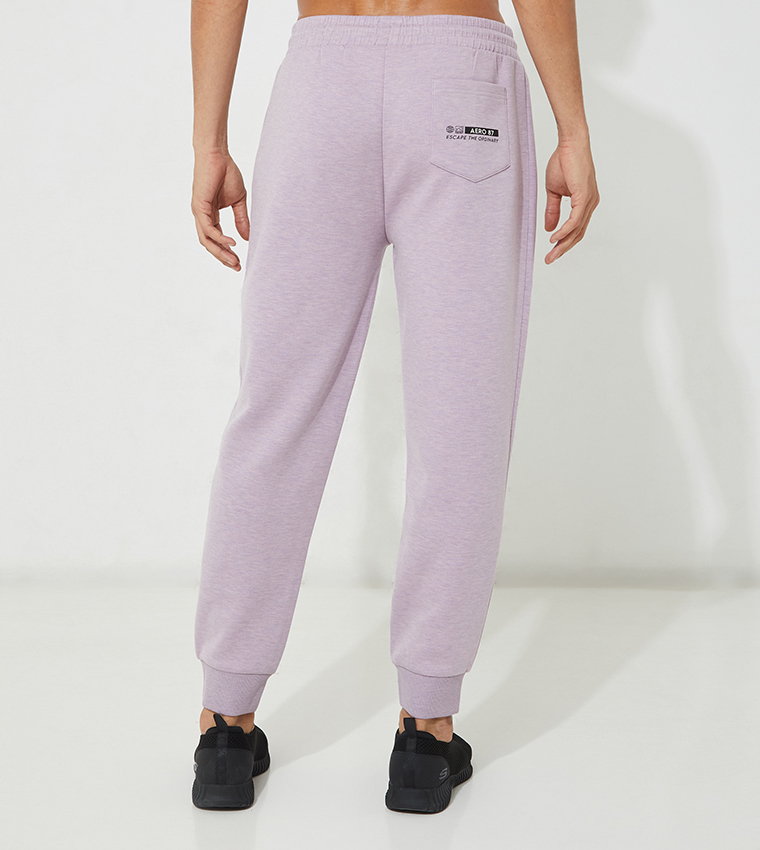 Aero Solid Ribbed Joggers