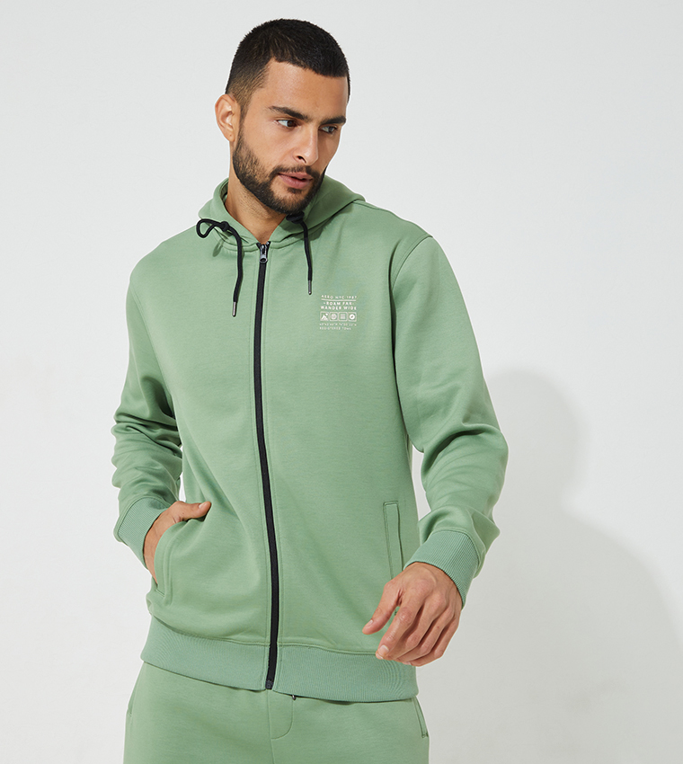 Aeropostale fleece sales hoodie