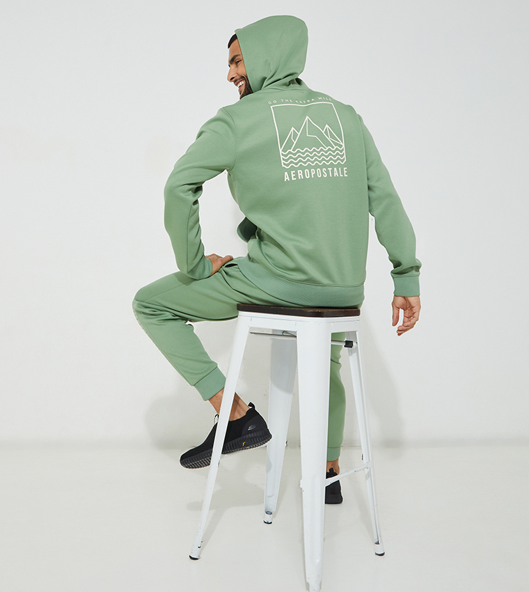 Aeropostale green hoodie top