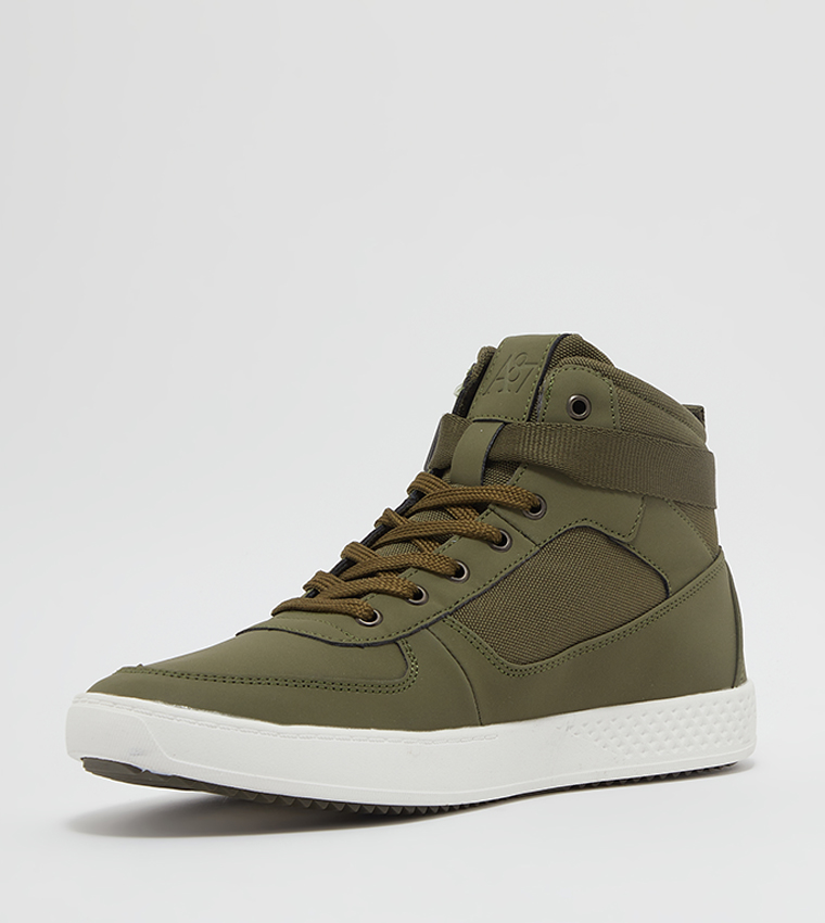 Buy Aeropostale Aero Guys High Top Sneakers In Green 6thStreet Bahrain