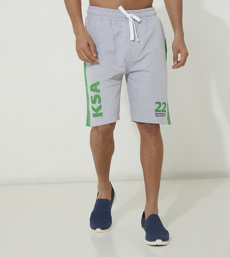 Aero FIFA Men's Active Terry Shorts - KSA