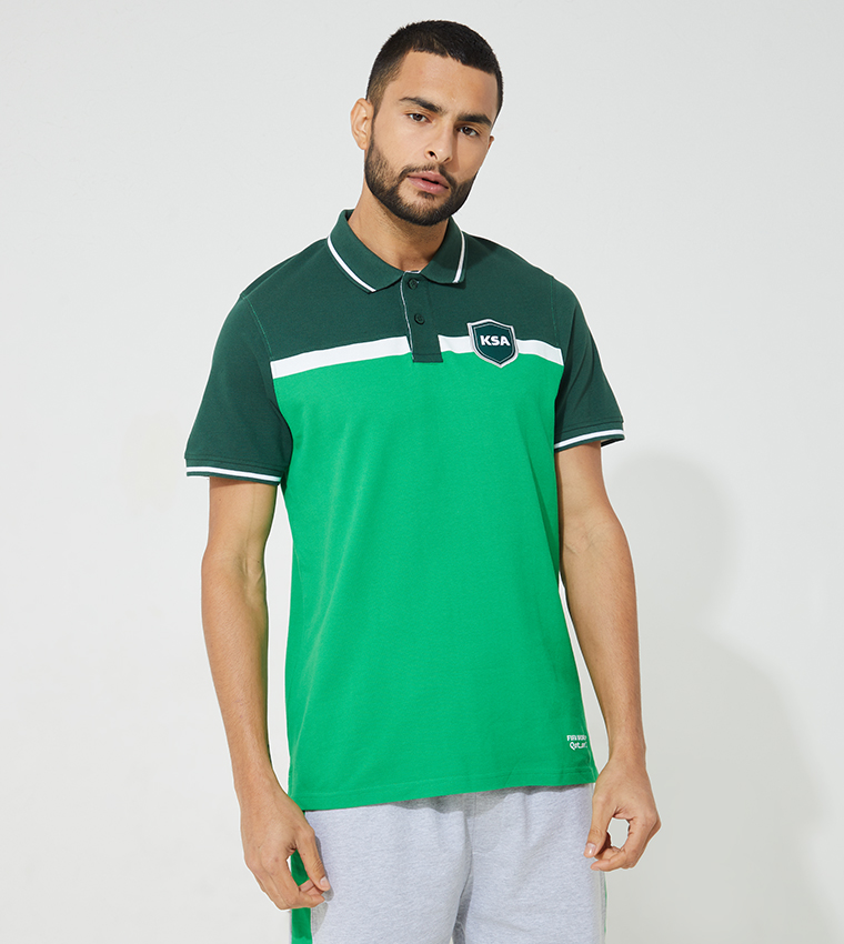 Aero FIFA Mens Polo - KSA