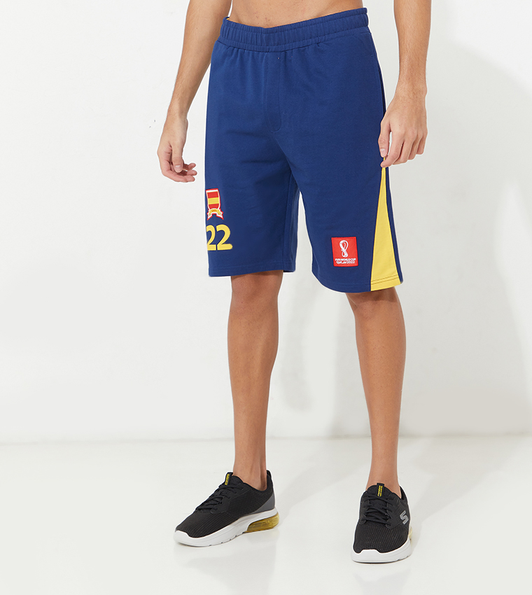 Aero FIFA Men's Active Terry Shorts - Spain