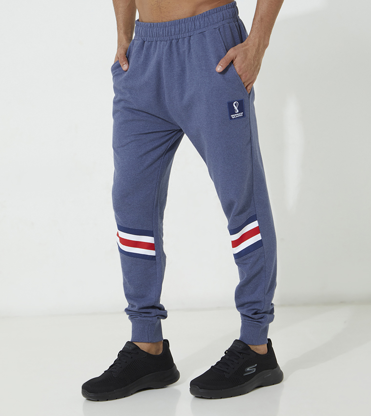 Buy Aeropostale Aero FIFA Mens Joggers France In Blue 6thStreet Oman