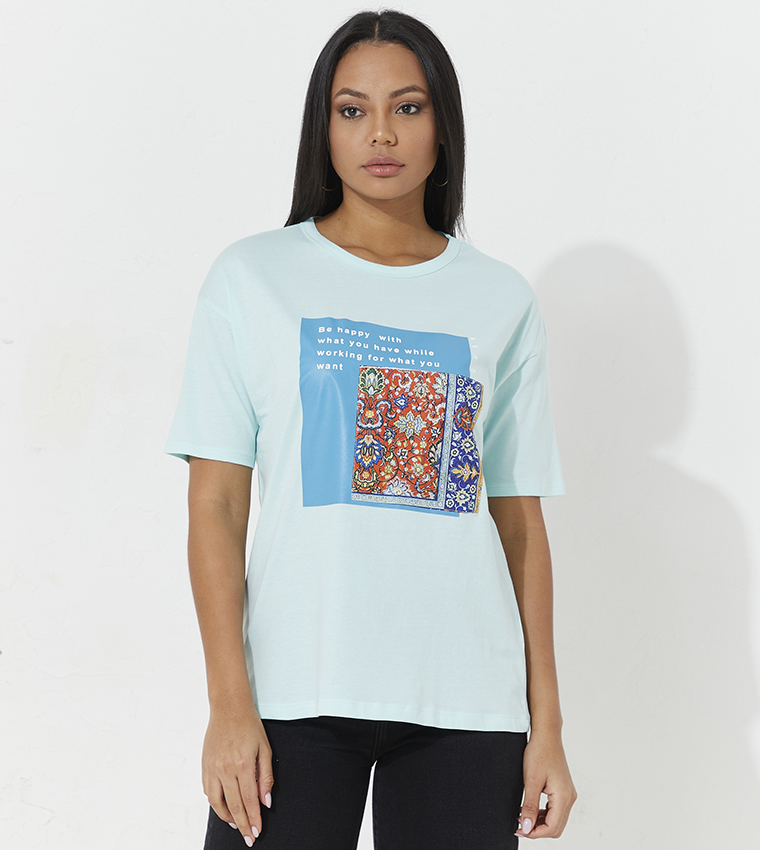 Aero Printed Casual T-Shirt