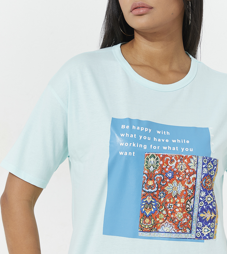 Aero Printed Casual T-Shirt