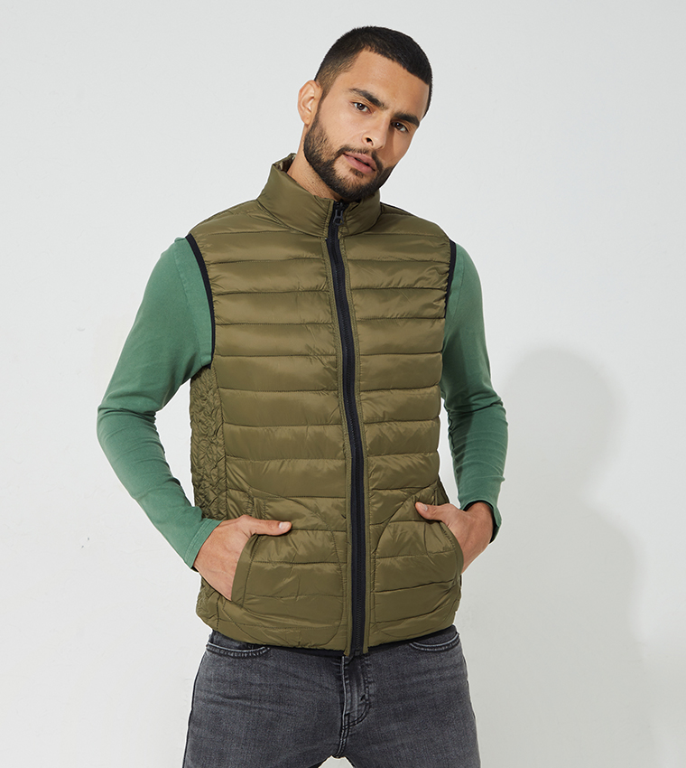 Aeropostale olive outlet jacket