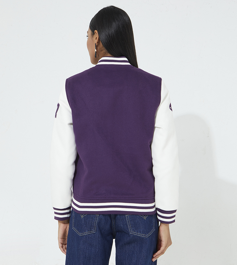 Aeropostale varsity jacket sales