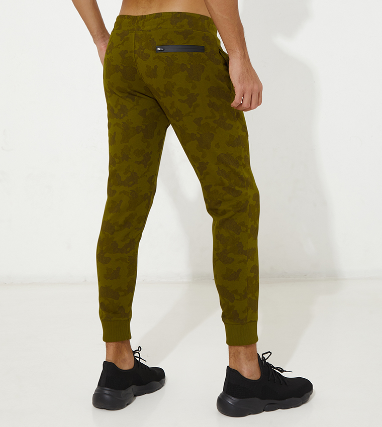 Aero Guys Printed Drawstring Waist Jogger