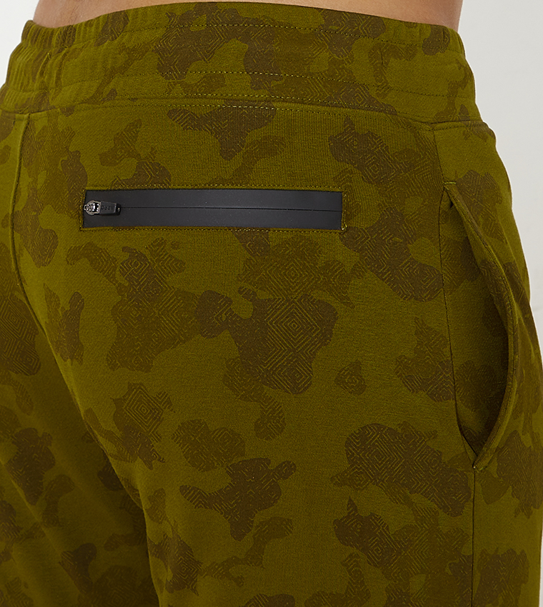 Aero Guys Printed Drawstring Waist Jogger