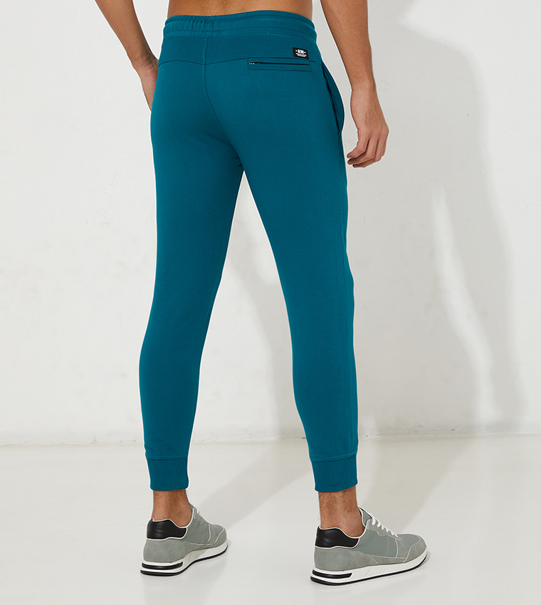 Aero Guys Solid Drawstring Waist Jogger