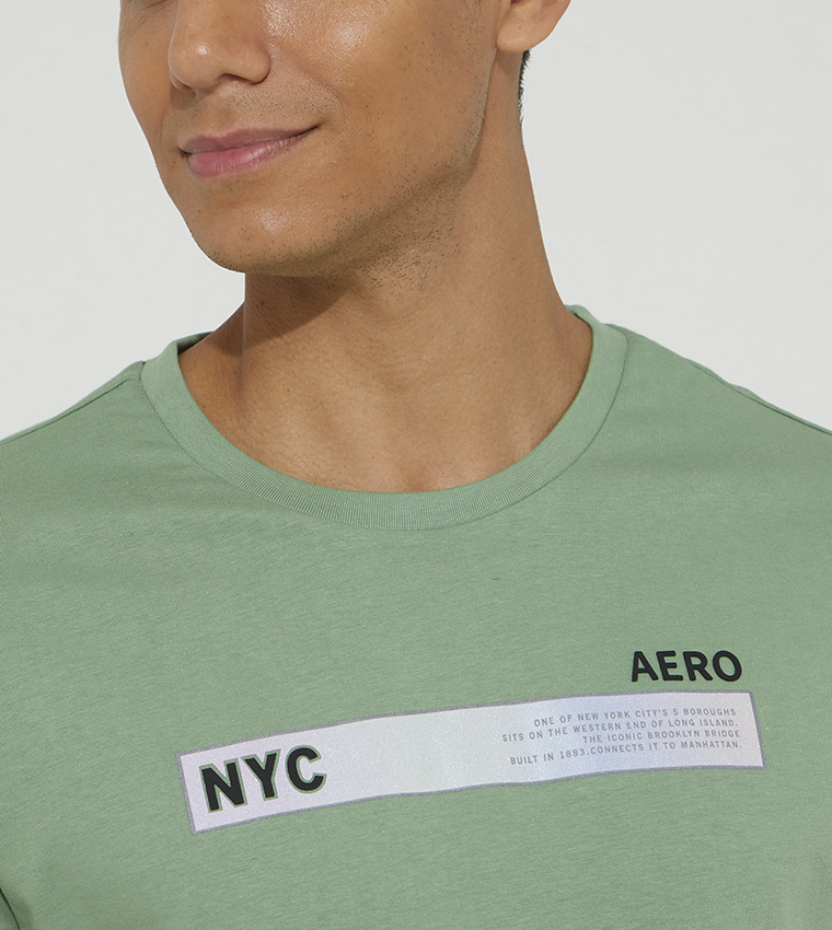 تيشيرت ايرو للشباب بطبعة 