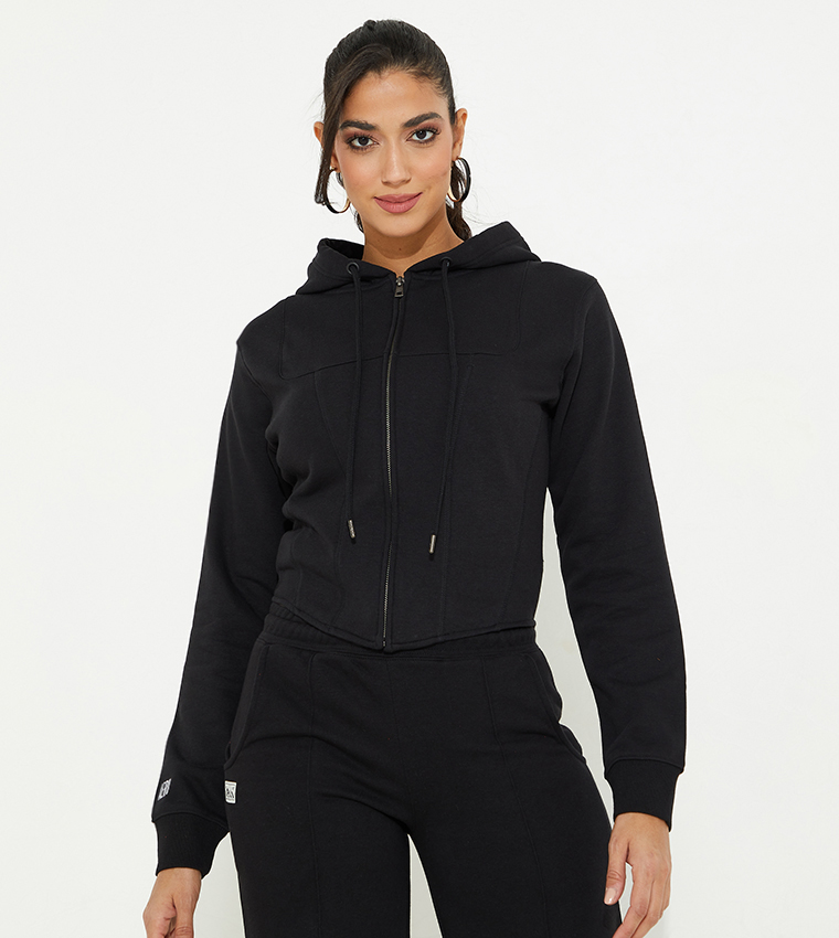Aeropostale black zip up hoodie clearance
