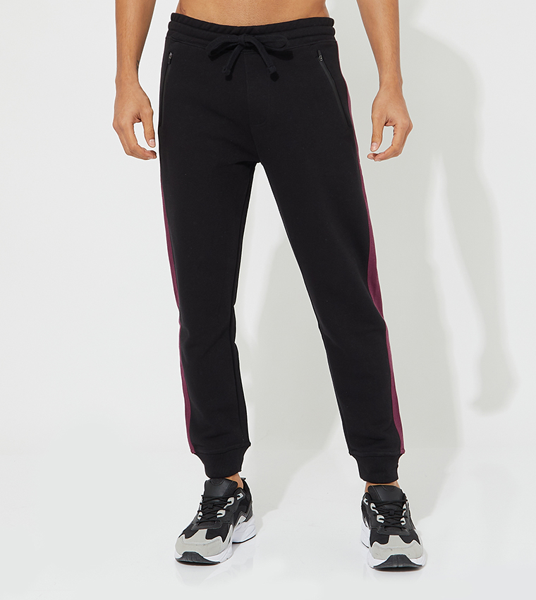 Buy Aeropostale Aero Guy s Drawstring Waist Joggers In Black 6thStreet UAE