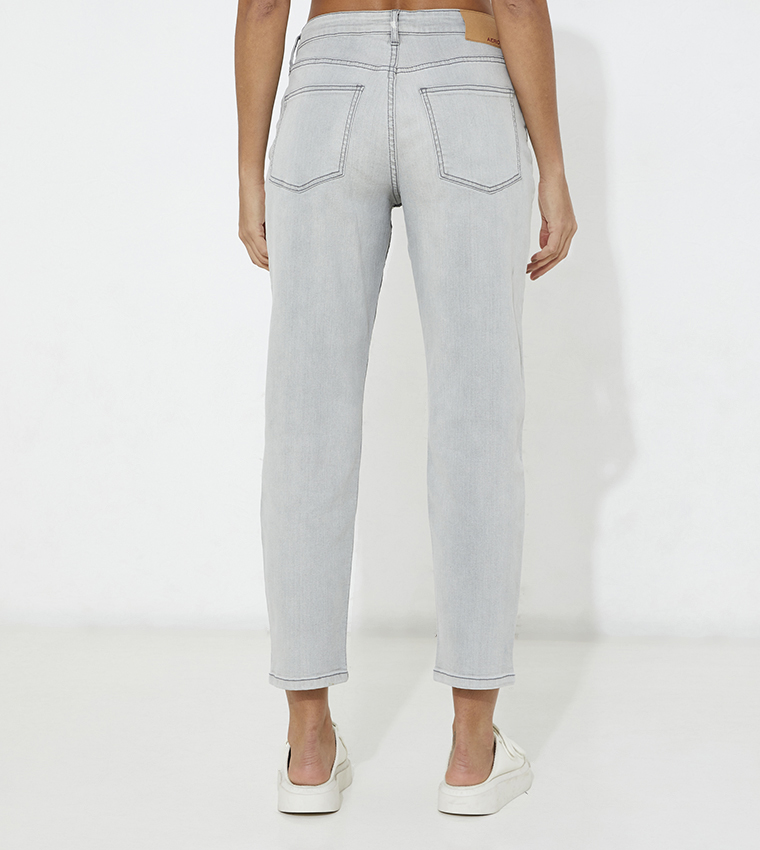 Aero Girls Mom Fit Denim Pant