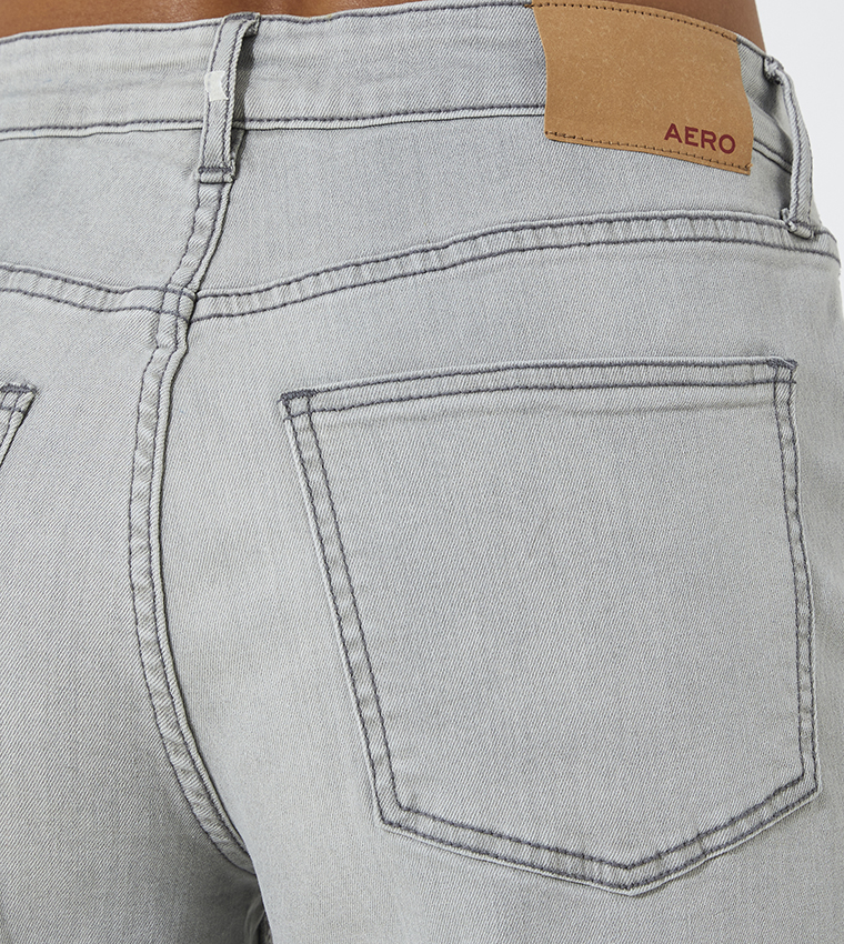 Aero Girls Mom Fit Denim Pant